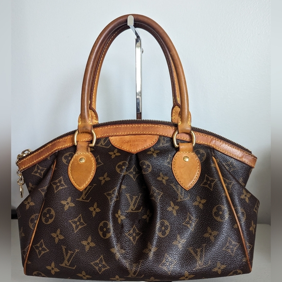 Authentic Louis Vuitton Tivoli Monogram PM Canvas Tote Satchel - Picture 2 of 12